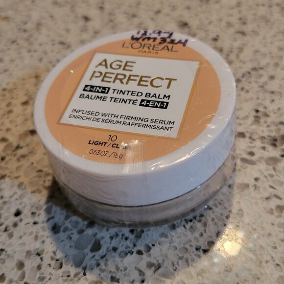 3 L'Oreal Age Perfect 4-in-1 Tinted Face Balm Foundation Firming LIGHT #20✨️NEW - Picture 1 of 4